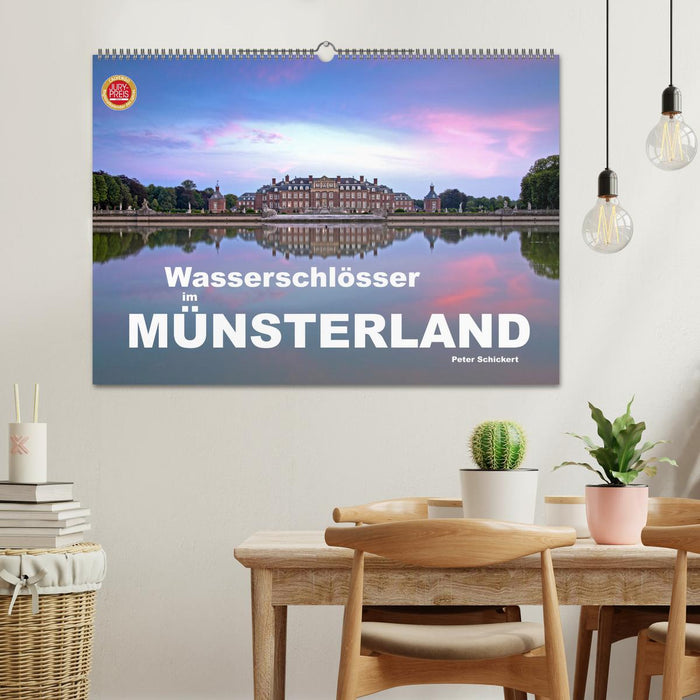 Wasserschlösser im Münsterland (CALVENDO Wandkalender 2024)