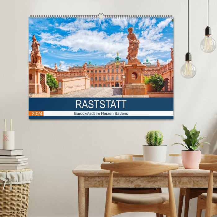 Raststatt - Barockstadt im Herzen Badens (CALVENDO Wandkalender 2024)