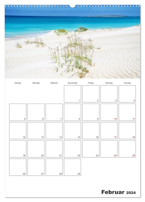 Dünenlandschaft von Boa Vista Urlaubsplaner (CALVENDO Premium Wandkalender 2024)