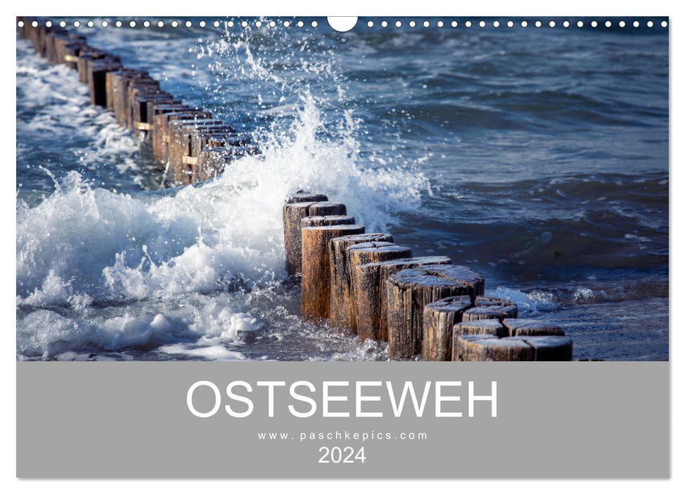 Ostseeweh (Calendrier mural CALVENDO 2024) 