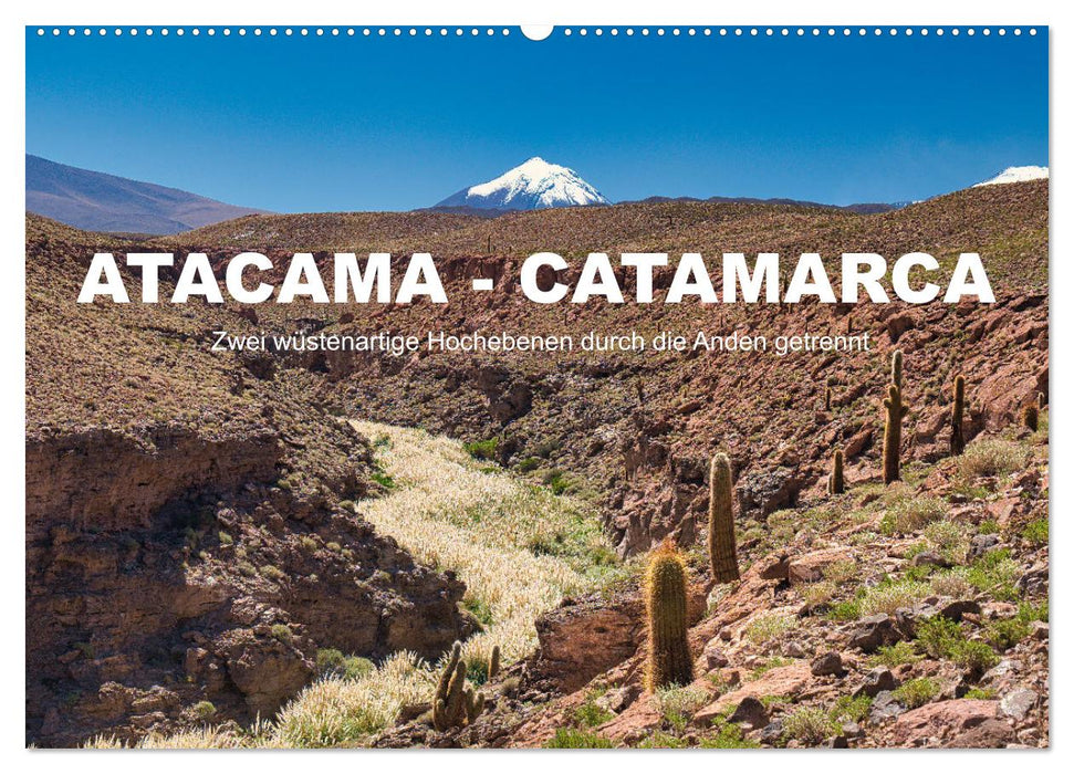 Atacama - Catamarca (Calendrier mural CALVENDO 2024) 