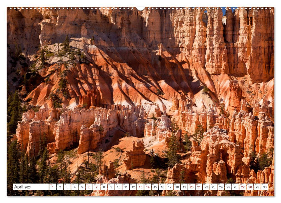 Canyons, gorges et gorges (Calendrier mural CALVENDO 2024) 