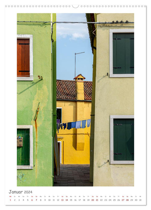 Venedig anders sehen (CALVENDO Premium Wandkalender 2024)