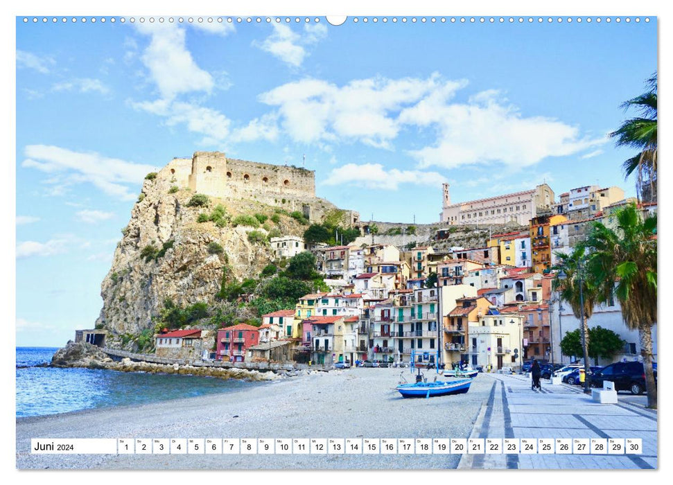 Kalabrien - Entlang der spektakulären Küste Süditaliens (CALVENDO Wandkalender 2024)