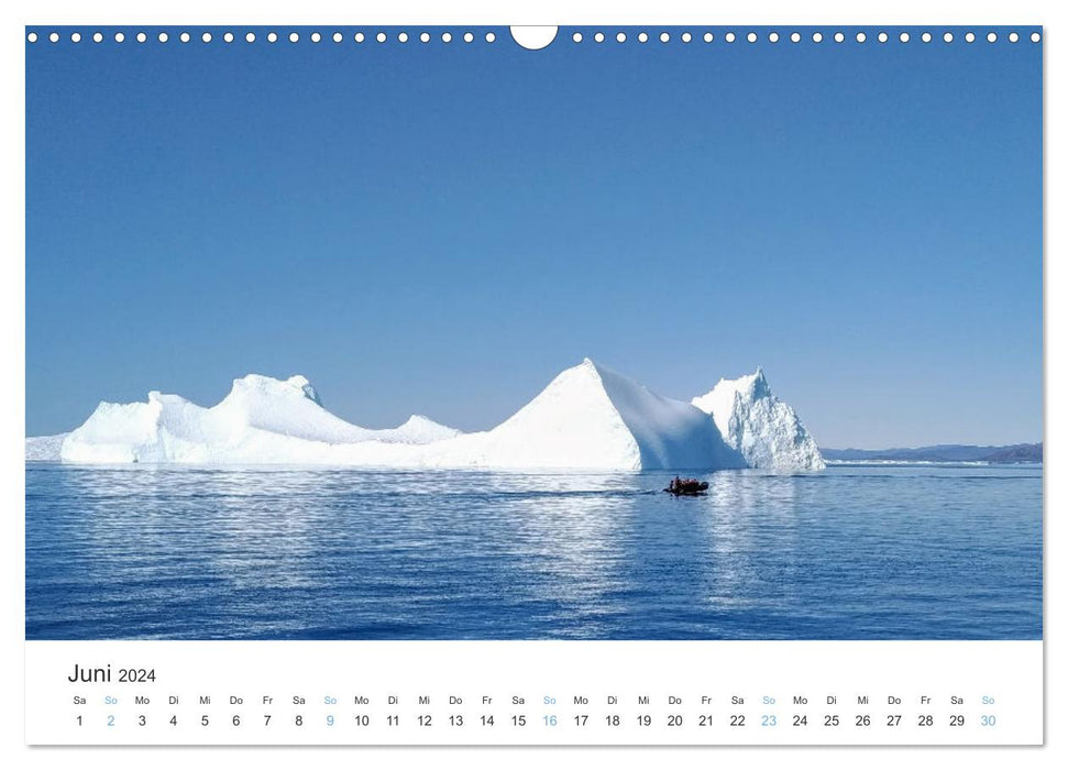 Cold as Ice - Eindrücke aus Arktis und Antarktis (CALVENDO Wandkalender 2024)