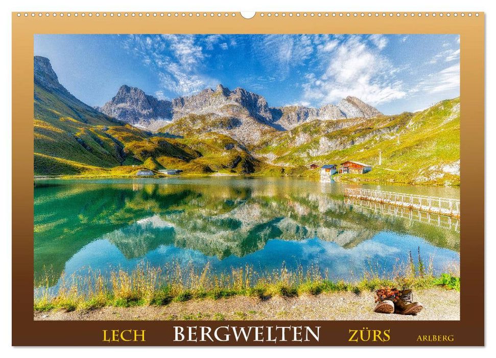 Bergwelten - Lech Zürs Arlberg (CALVENDO Wandkalender 2024)