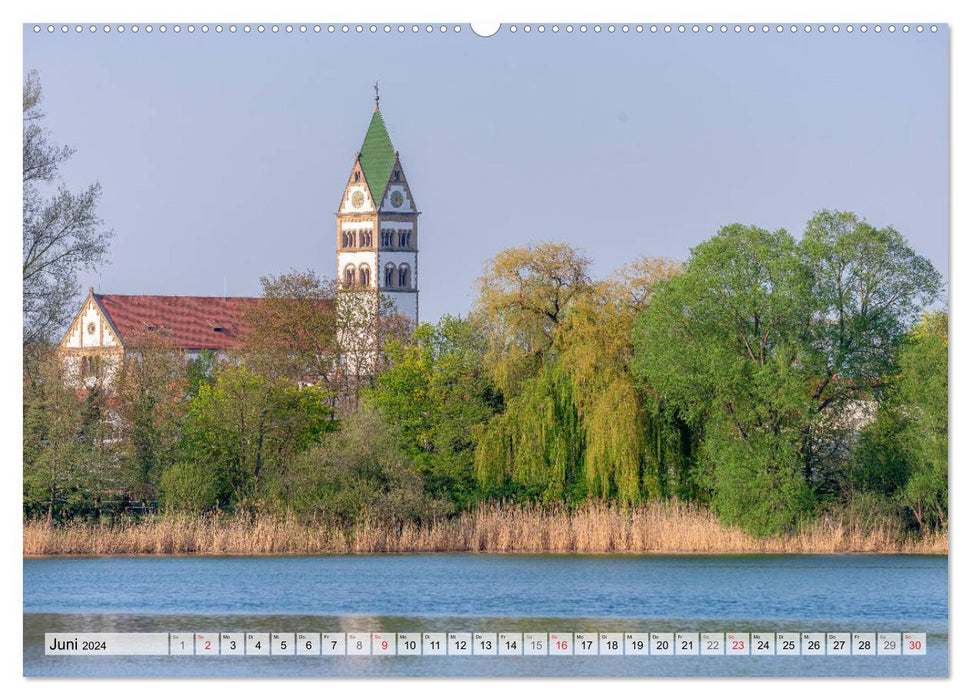 Ketsch am Rhein, Ortsansichten und Natur-Aufnahmen (CALVENDO Premium Wandkalender 2024)