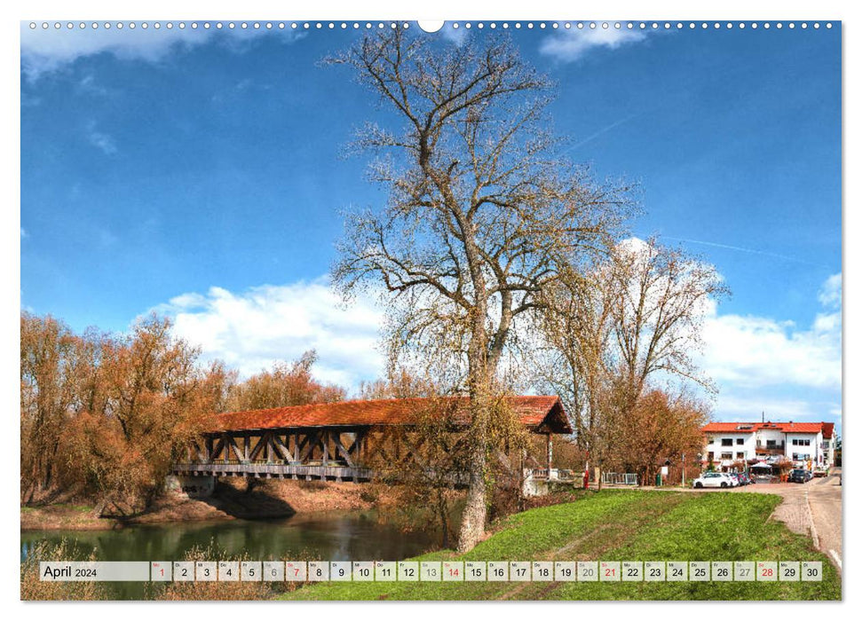 Ketsch am Rhein, Ortsansichten und Natur-Aufnahmen (CALVENDO Wandkalender 2024)