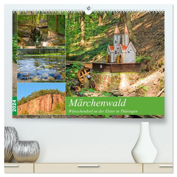Märchenwald Wünschendorf an der Elster in Thürigen (CALVENDO Premium Wandkalender 2024)