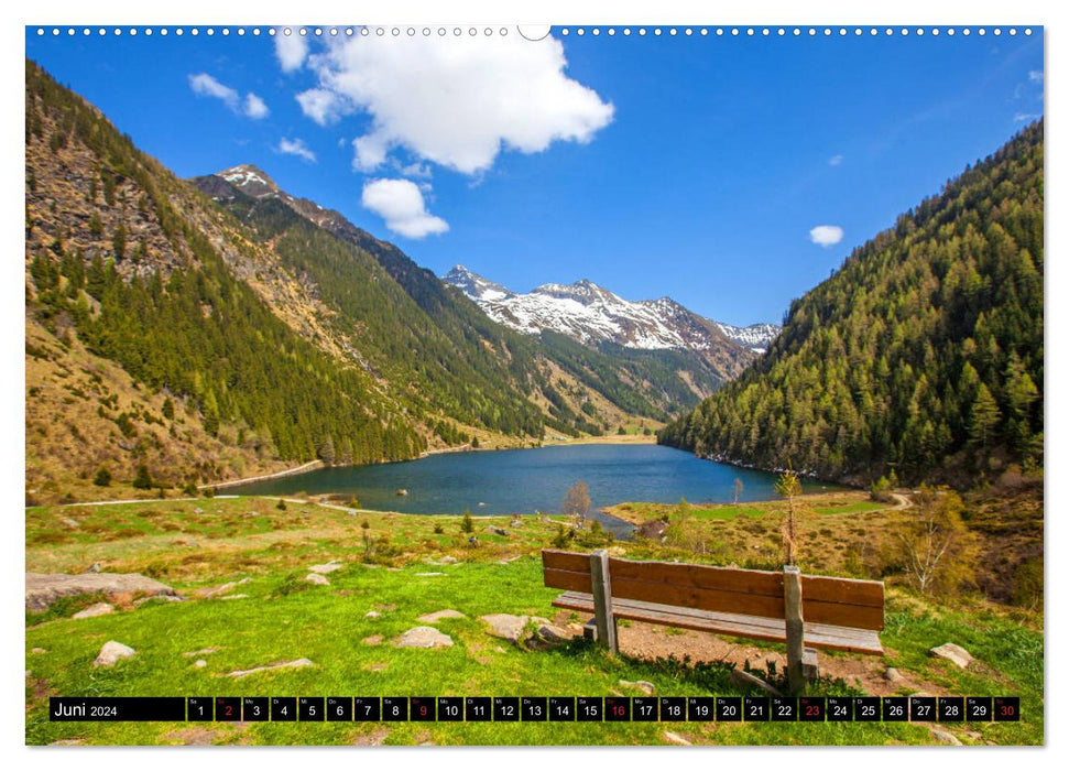 At the beautiful Riesachsee (CALVENDO wall calendar 2024) 