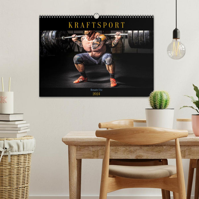 Strength training (CALVENDO wall calendar 2024) 