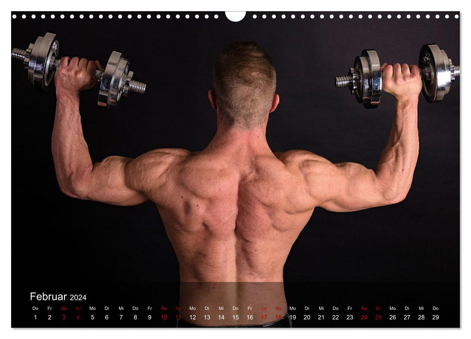 Strength training (CALVENDO wall calendar 2024) 