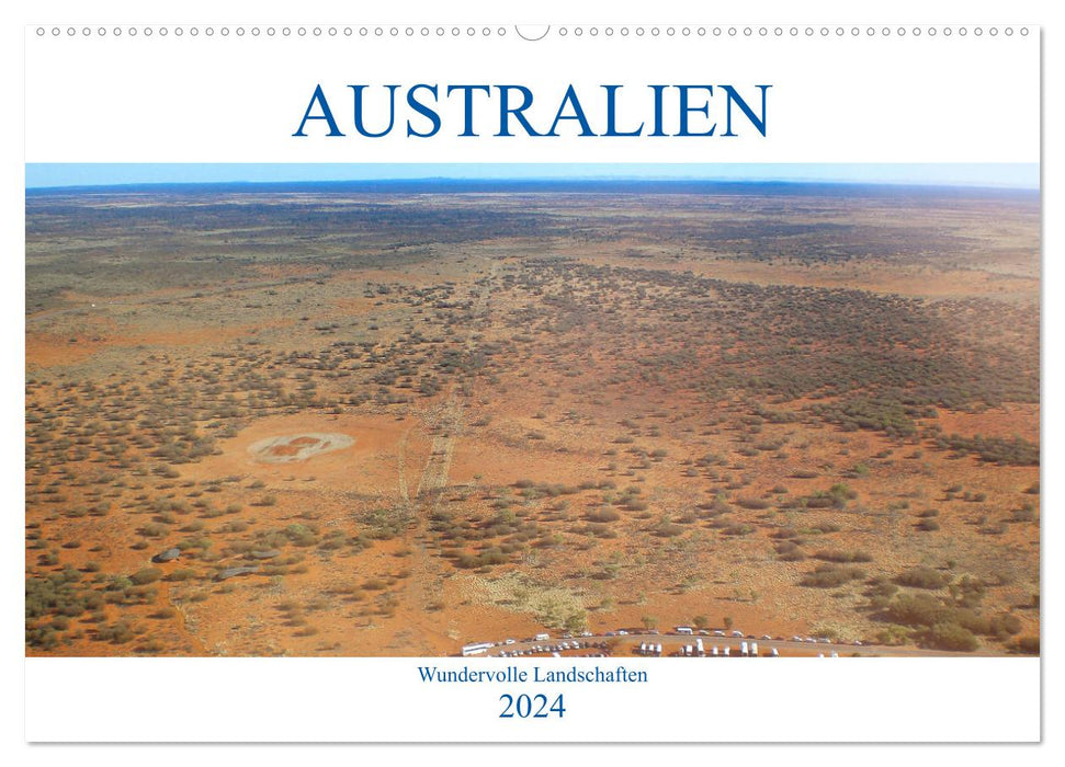 Australie - Paysages merveilleux (Calendrier mural CALVENDO 2024) 