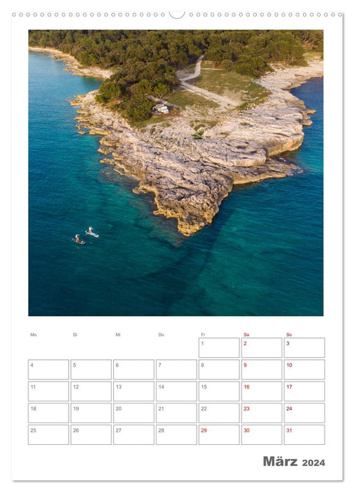 Un campeur rêve de vacances sur quatre roues (calendrier mural CALVENDO 2024) 