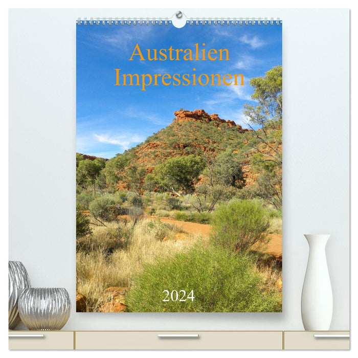 Australie - Impressions (Calendrier mural CALVENDO Premium 2024) 