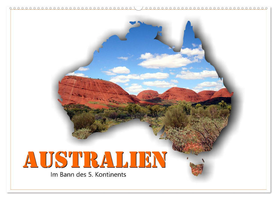 Australia - Under the spell of the 5th continent (CALVENDO wall calendar 2024) 