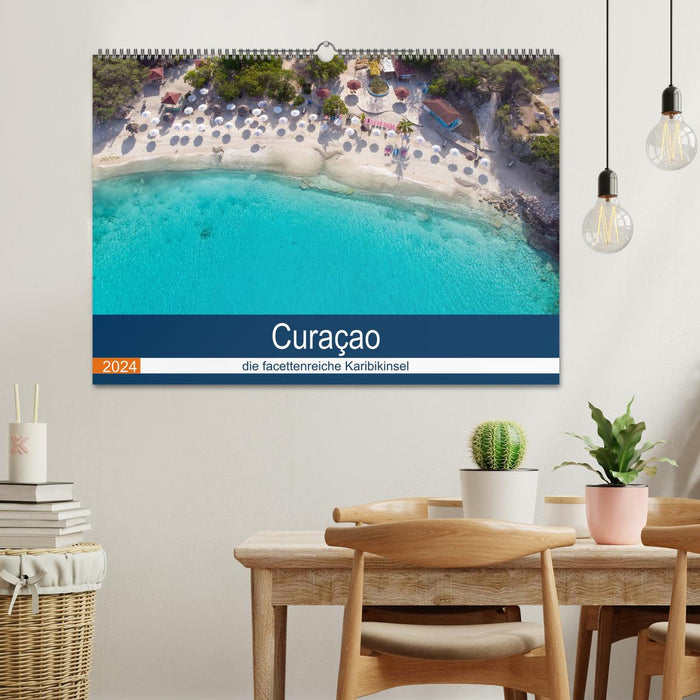 Curacao, die facettenreiche Karibikinsel (CALVENDO Wandkalender 2024)