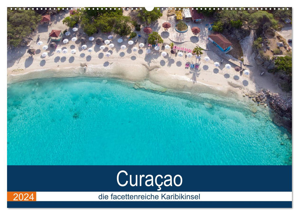 Curacao, die facettenreiche Karibikinsel (CALVENDO Wandkalender 2024)