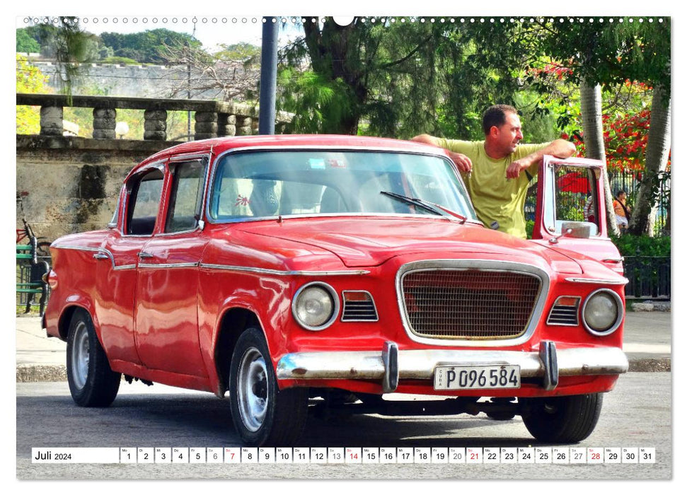 Studebaker Lark - pioneer of compact cars in the USA (CALVENDO Premium Wall Calendar 2024) 