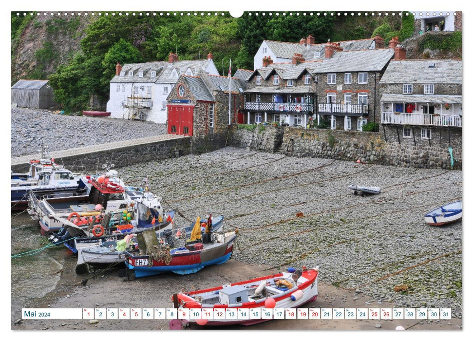 Cornwall &amp; Devon 2024 (CALVENDO Wall Calendar 2024) 