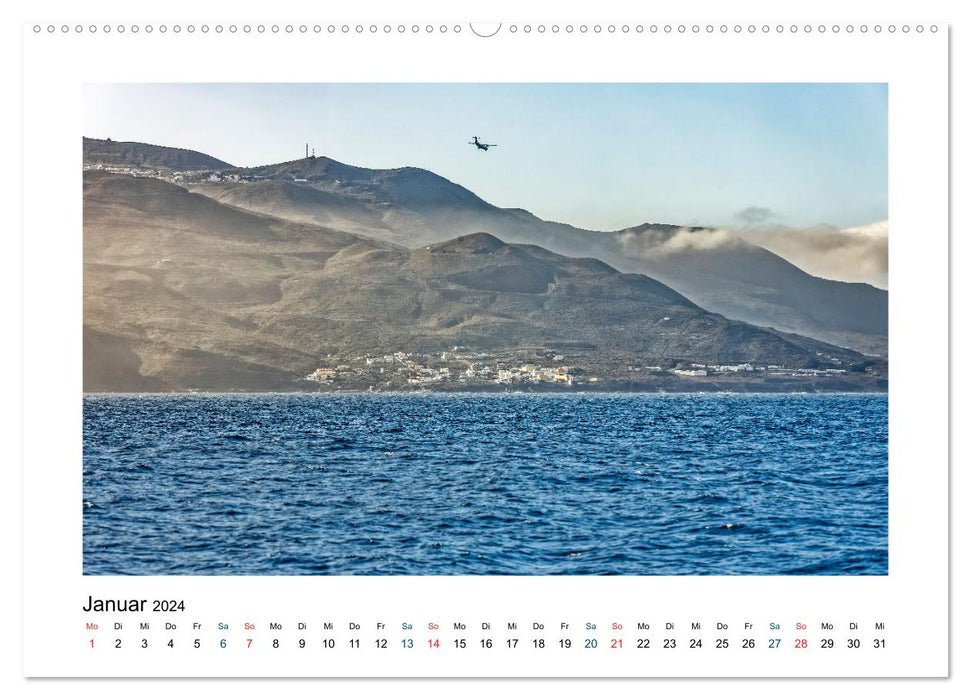 El Hierro - Island with all senses (CALVENDO Premium Wall Calendar 2024) 