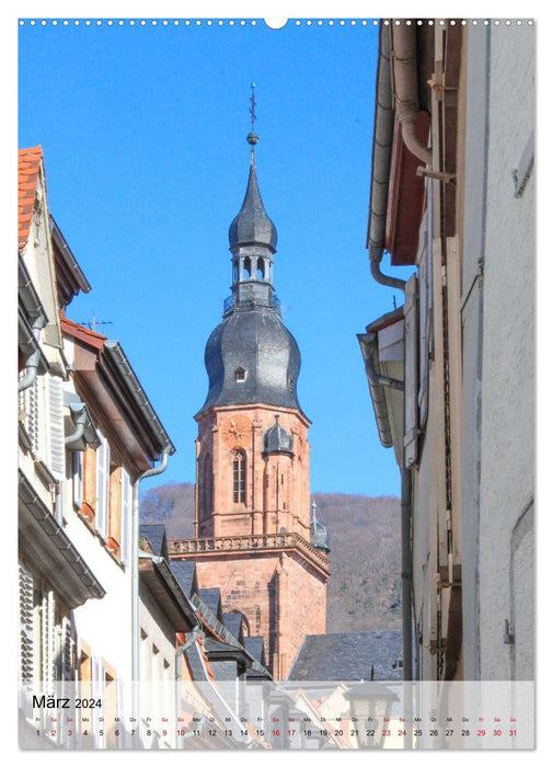 Vieux Heidelberg (calendrier mural CALVENDO 2024) 