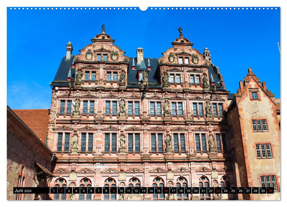 Historisches Heidelberg (CALVENDO Premium Wandkalender 2024)