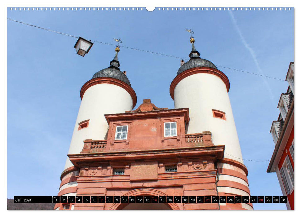 Heidelberg historique (Calvendo Premium Calendrier mural 2024) 