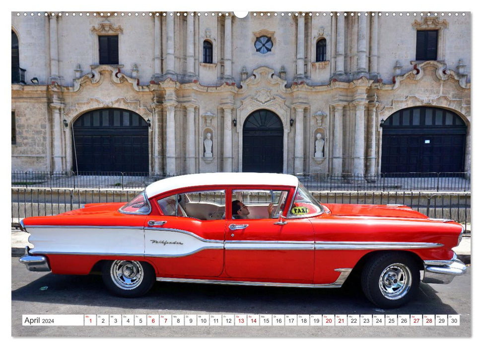 MADE IN CANADA - Rare US classic cars in Cuba (CALVENDO Premium Wall Calendar 2024) 