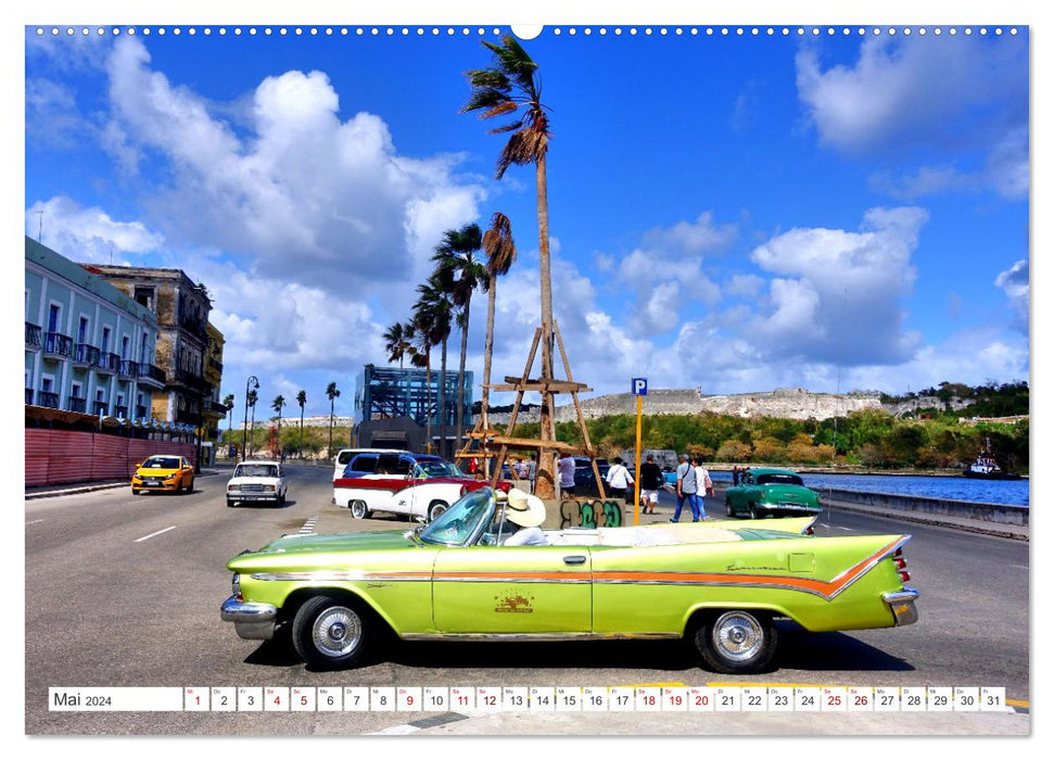 MADE IN CANADA - Seltene US-Oldtimer in Kuba (CALVENDO Premium Wandkalender 2024)