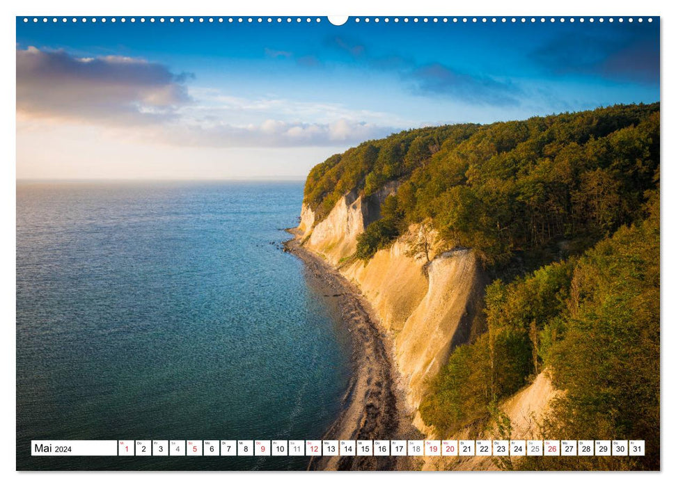 Rügen Island - Coasts for Dreaming (CALVENDO Premium Wall Calendar 2024) 