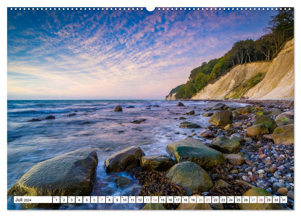 Insel Rügen - Küsten zum Träumen (CALVENDO Premium Wandkalender 2024)