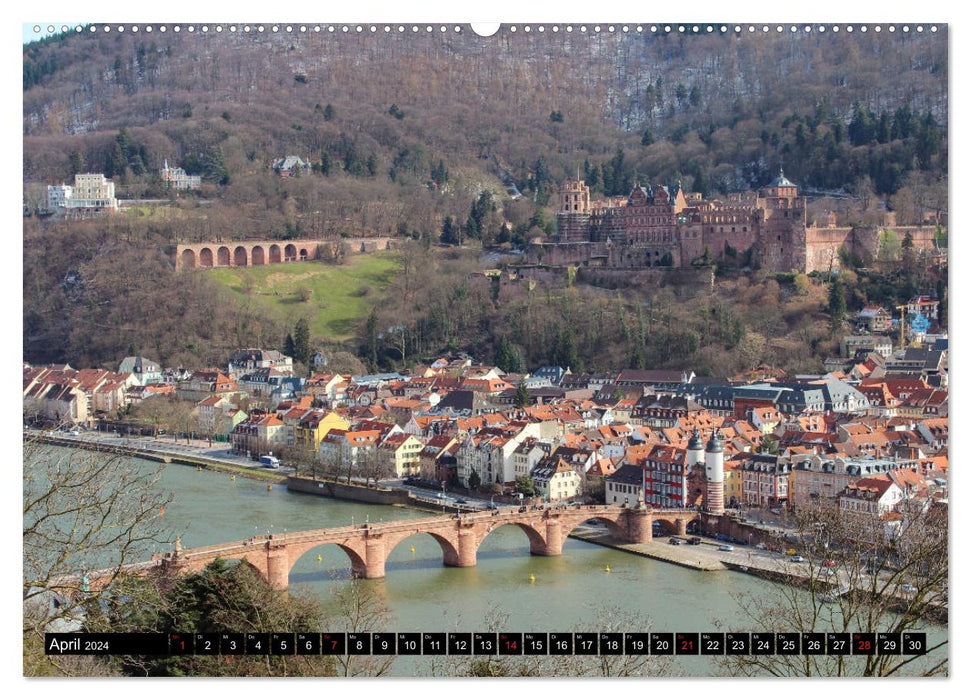 Historical Heidelberg (CALVENDO wall calendar 2024) 