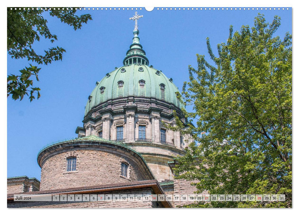 Canada Québec – Montréal historique (Calvendo Premium Calendrier mural 2024) 