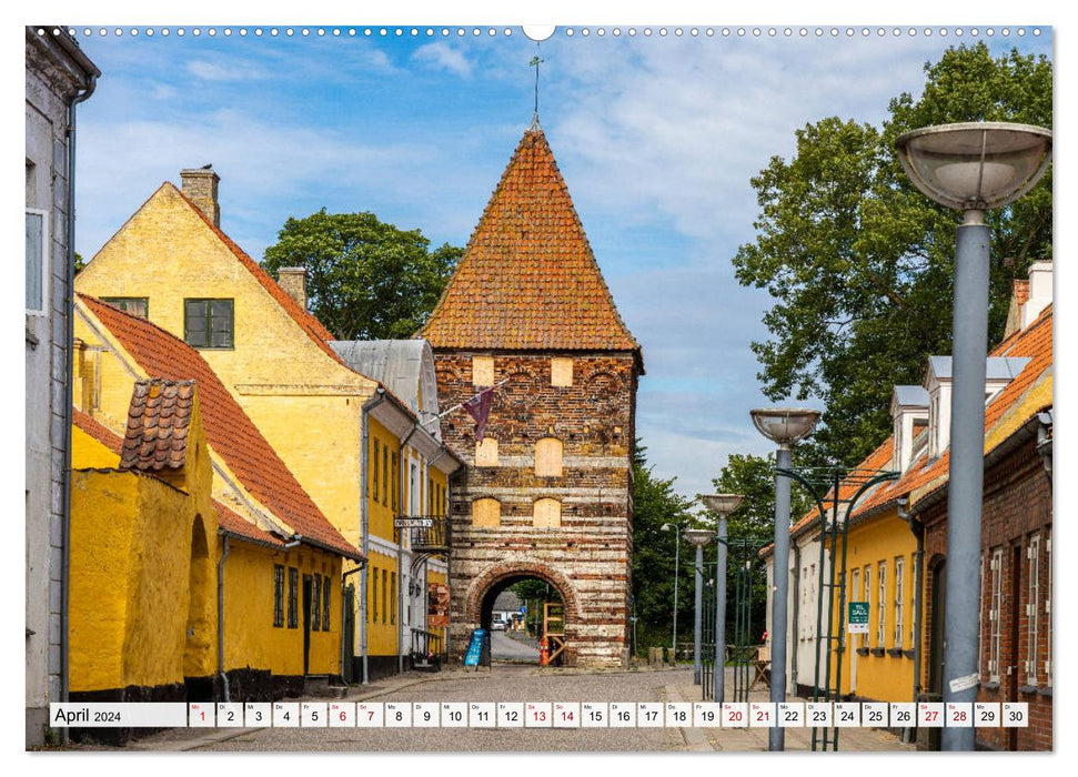 Denmark - Island of Mön (CALVENDO Premium Wall Calendar 2024) 