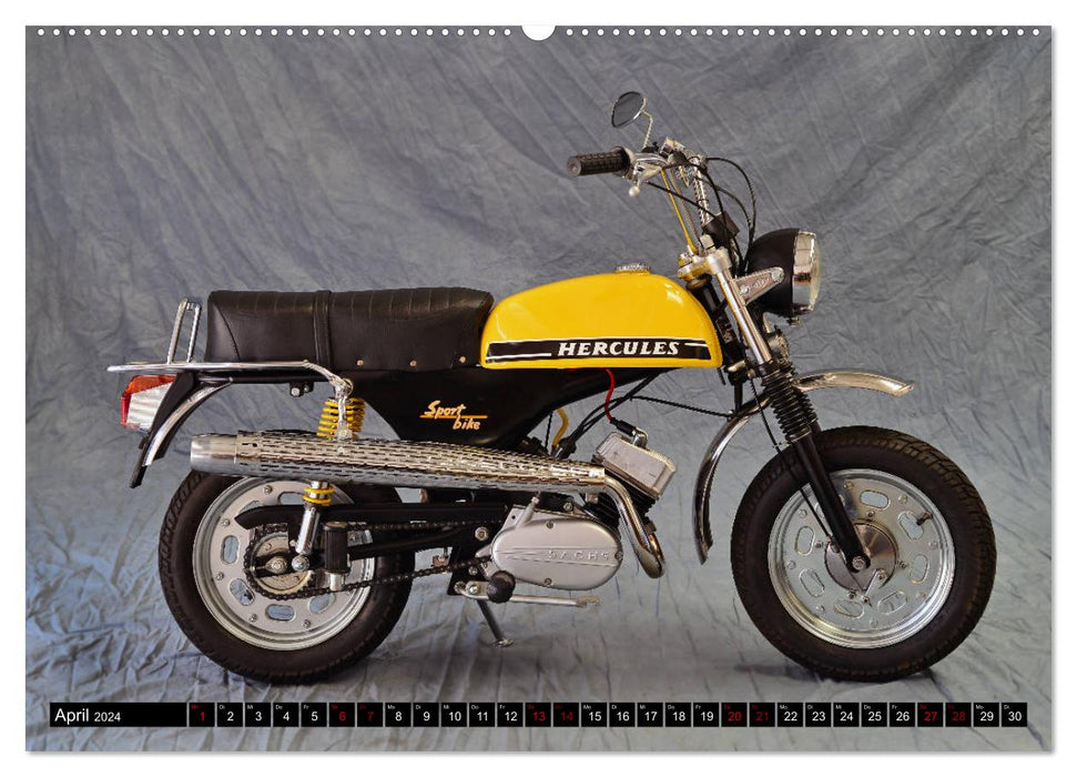 Bonsai Mopeds (CALVENDO Premium Wall Calendar 2024) 