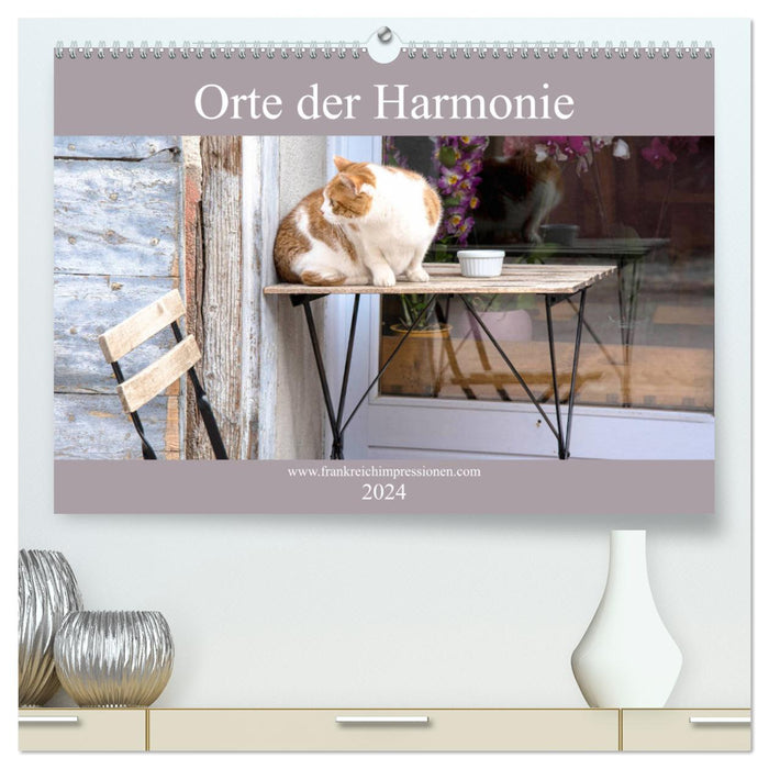 Orte der Harmonie (CALVENDO Premium Wandkalender 2024)