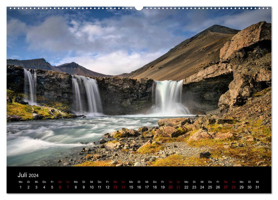 Island abseits der Touristenpfade (CALVENDO Premium Wandkalender 2024)