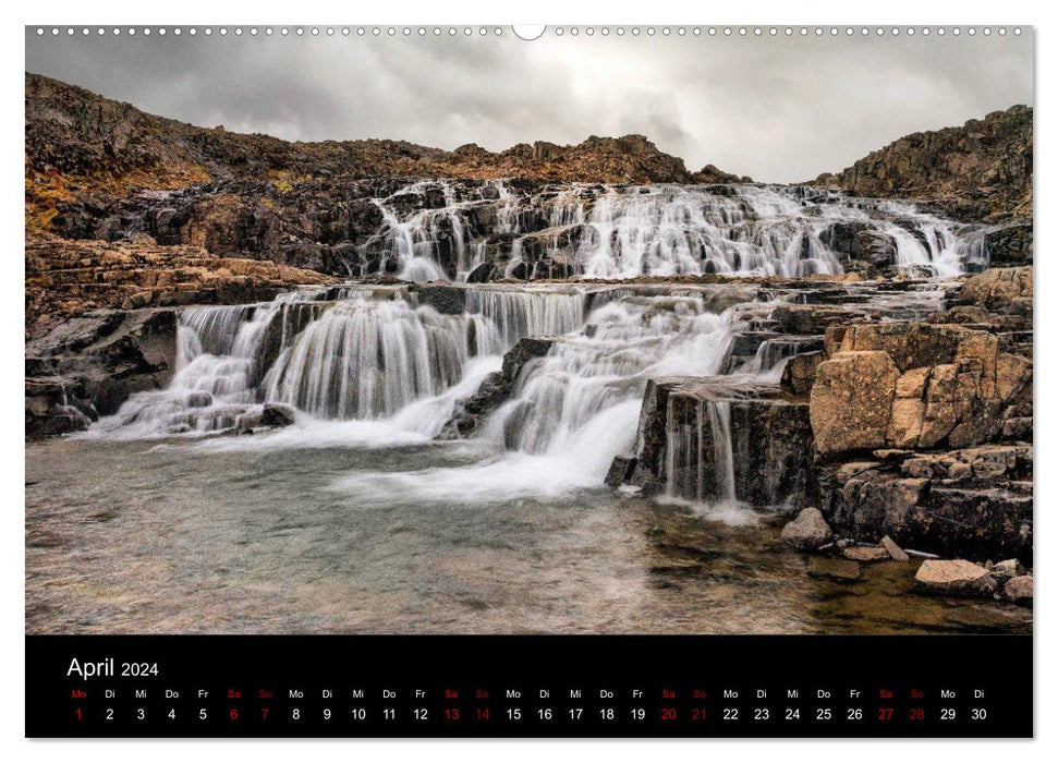 Island abseits der Touristenpfade (CALVENDO Wandkalender 2024)