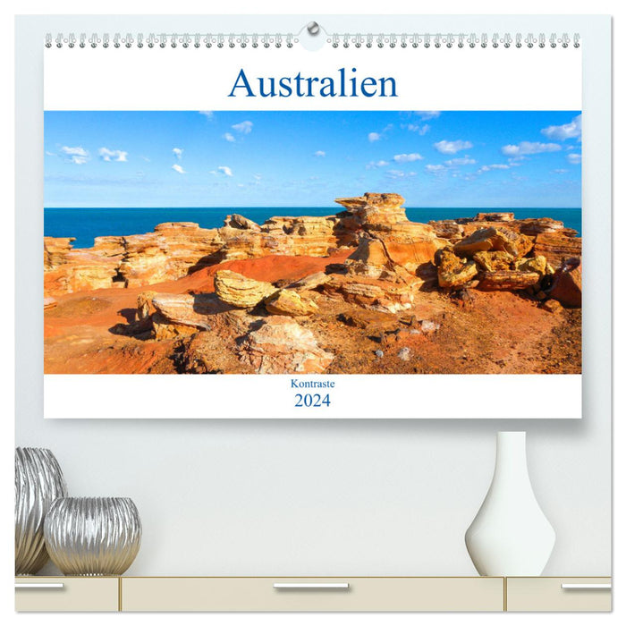 Australien - Kontraste (CALVENDO Premium Wandkalender 2024)
