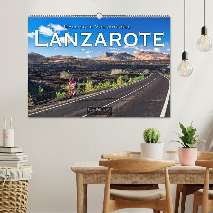 Idyllische Vulkaninsel Lanzarote (CALVENDO Wandkalender 2024)