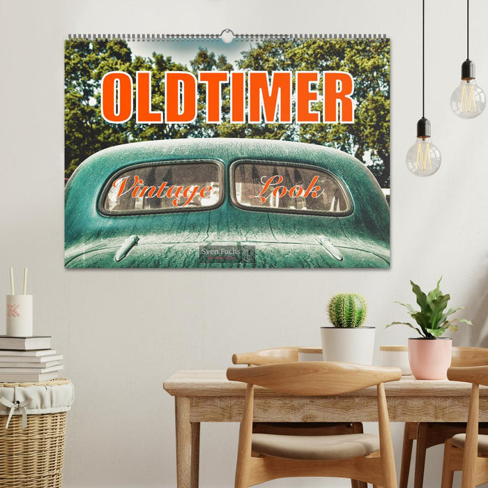 Oldtimer - Vintage Look (CALVENDO Wandkalender 2024)
