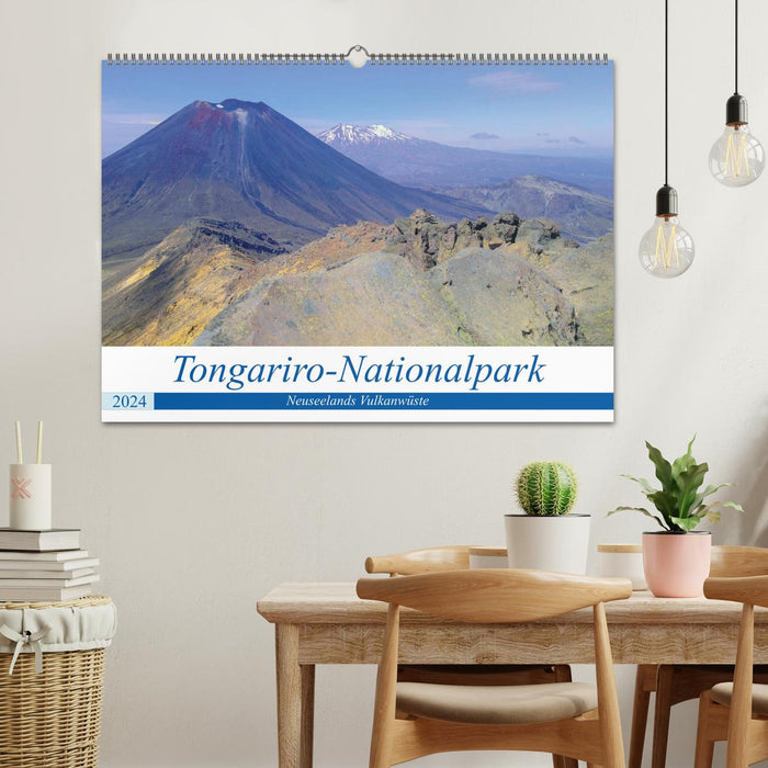 Tongariro-Nationalpark (CALVENDO Wandkalender 2024)