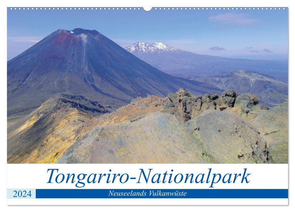 Tongariro-Nationalpark (CALVENDO Wandkalender 2024)
