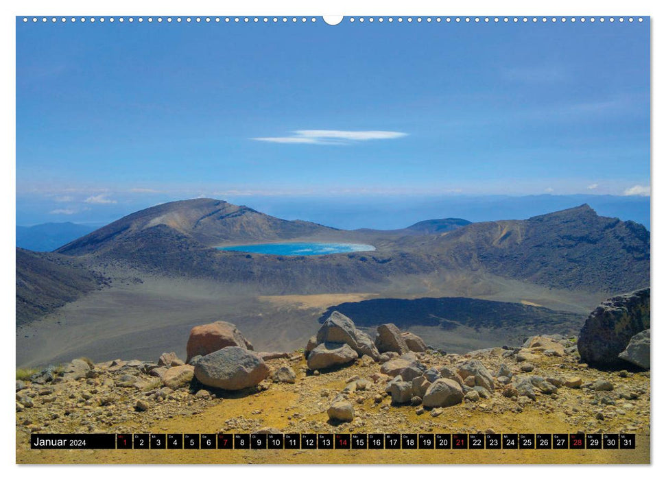 Tongariro-Nationalpark (CALVENDO Wandkalender 2024)