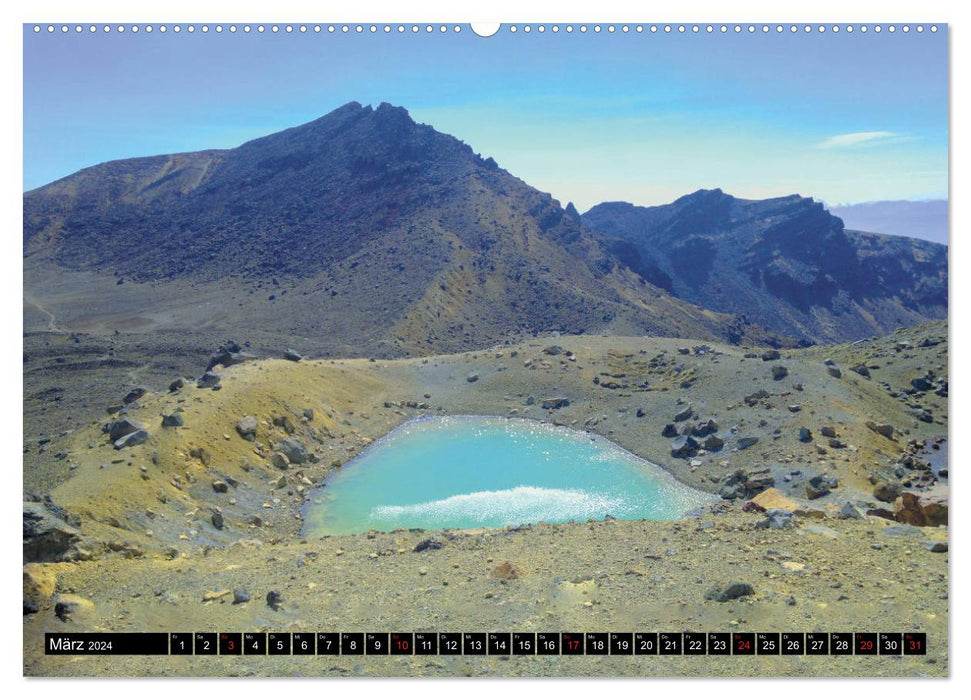 Tongariro-Nationalpark (CALVENDO Wandkalender 2024)