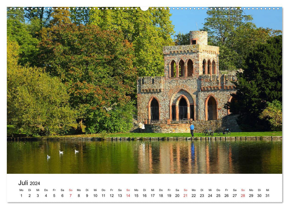 Châteaux et ruines du Taunus (Calendrier mural CALVENDO Premium 2024) 