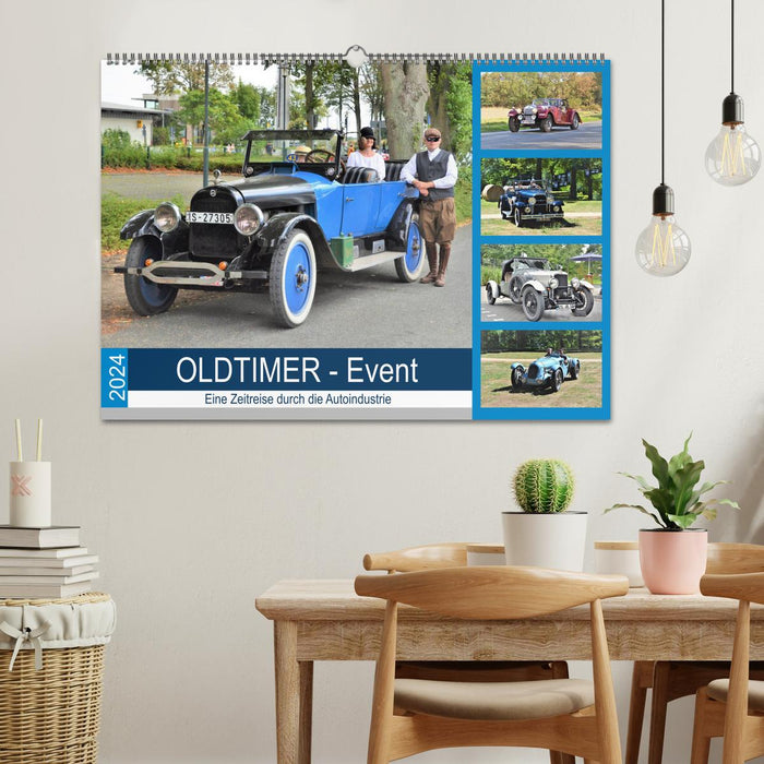 Événement OLDTIMER (calendrier mural CALVENDO 2024) 