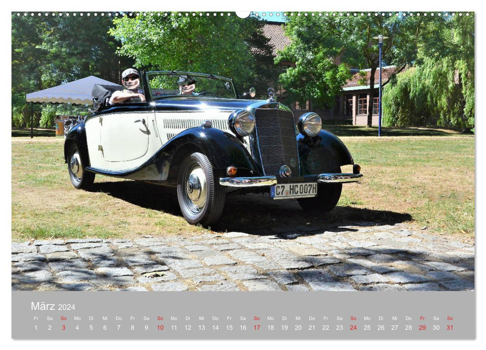 Événement OLDTIMER (calendrier mural CALVENDO 2024) 