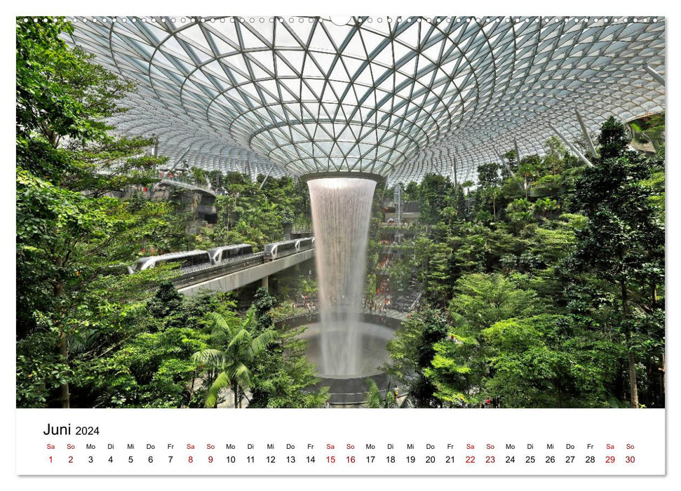 Singapur - Perle Südostasiens (CALVENDO Wandkalender 2024)
